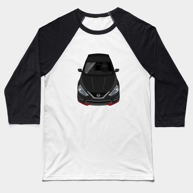 Sentra Nismo - Black Baseball T-Shirt by jdmart